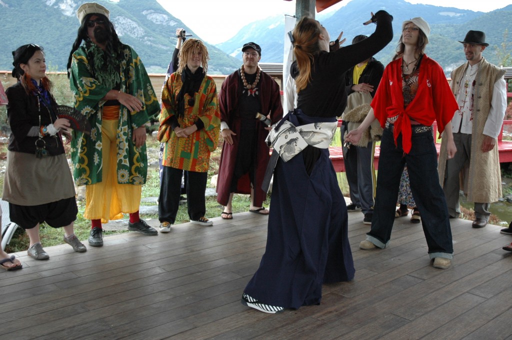 Shogunato vs. Afrochina, with Samurasta audience